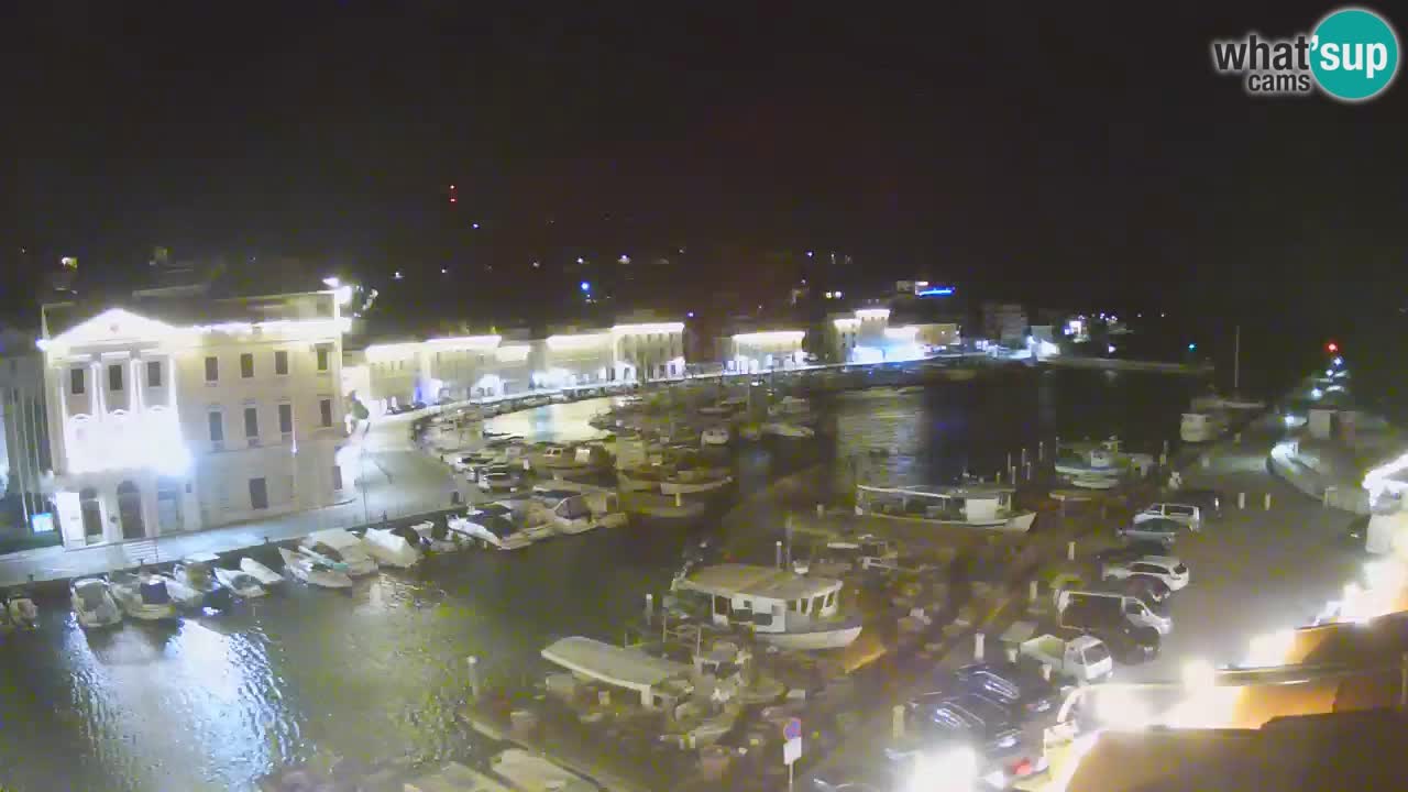 Live webcam da Pirano “Mandrač” – Splendida vista live da Villa Piranesi