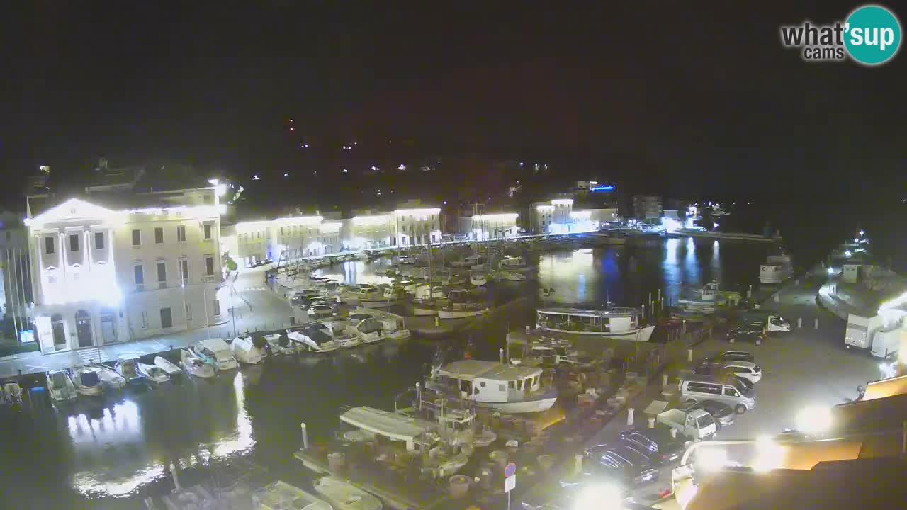 Live webcam da Pirano “Mandrač” – Splendida vista live da Villa Piranesi