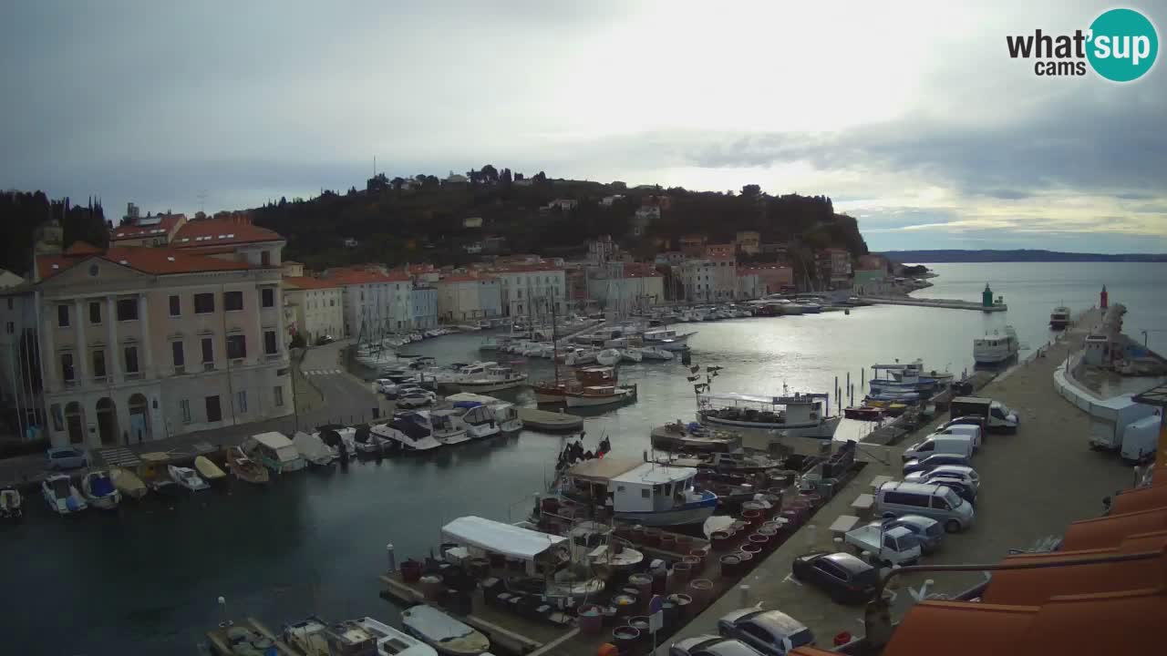 Cámara web en vivo desde Piran “Mandrač” – Increíble vista en vivo desde Villa Piranesi