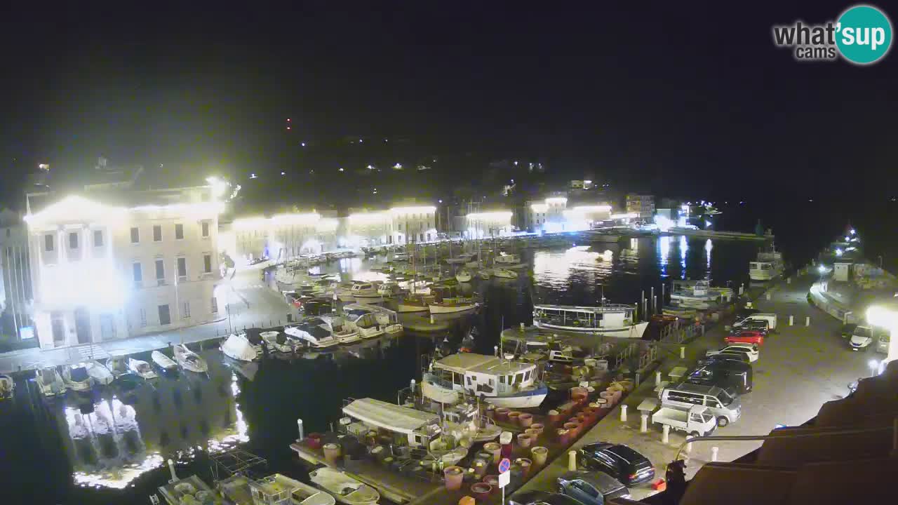 Live-Webcam aus Piran “Mandrač” – Erstaunliche Live-Ansicht von Villa Piranesi