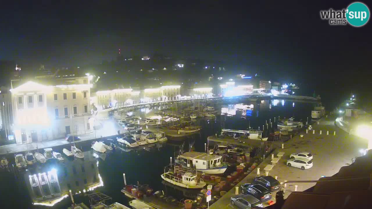 Live webcam da Pirano “Mandrač” – Splendida vista live da Villa Piranesi