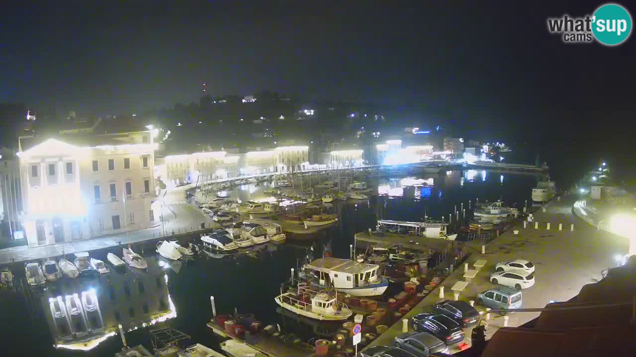 Live webcam da Pirano “Mandrač” – Splendida vista live da Villa Piranesi