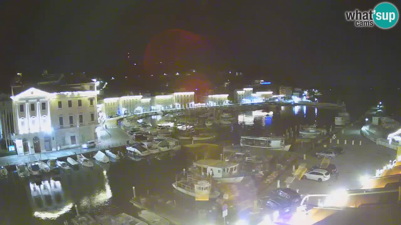 Webcam en direct de Piran “Mandrač” – Incroyable vue en direct de la Villa Piranesi