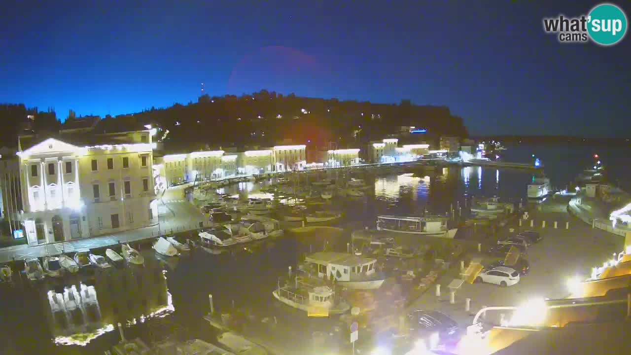 Cámara web en vivo desde Piran “Mandrač” – Increíble vista en vivo desde Villa Piranesi