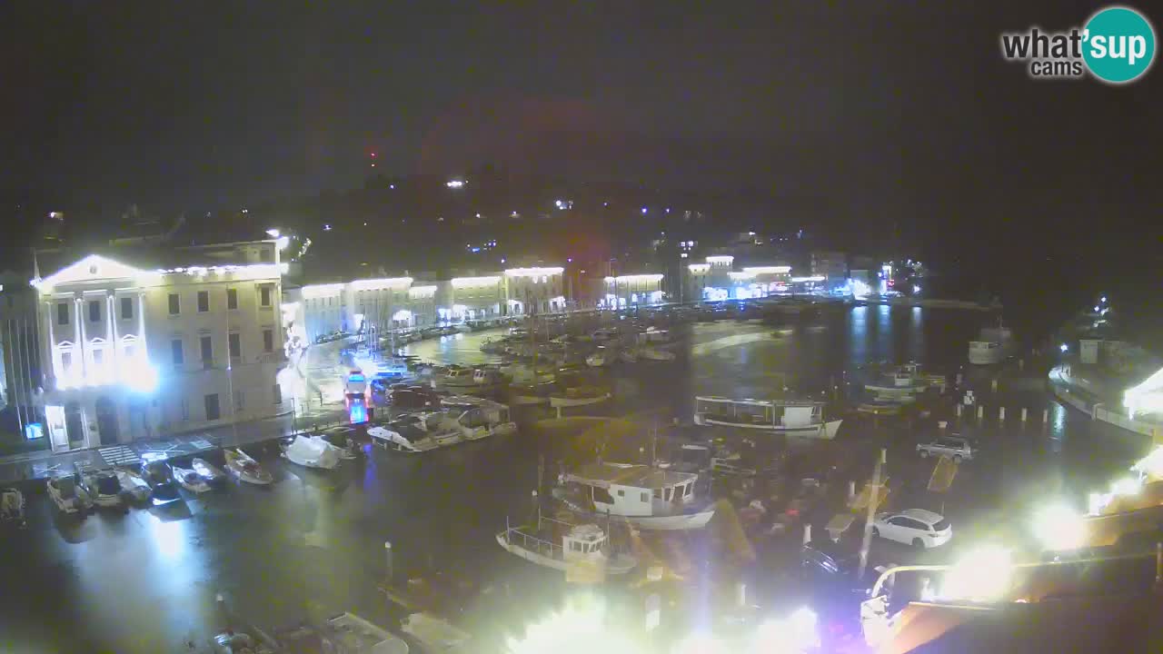 Live-Webcam aus Piran “Mandrač” – Erstaunliche Live-Ansicht von Villa Piranesi