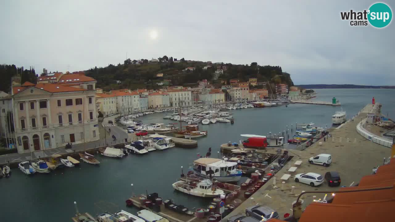 Cámara web en vivo desde Piran “Mandrač” – Increíble vista en vivo desde Villa Piranesi