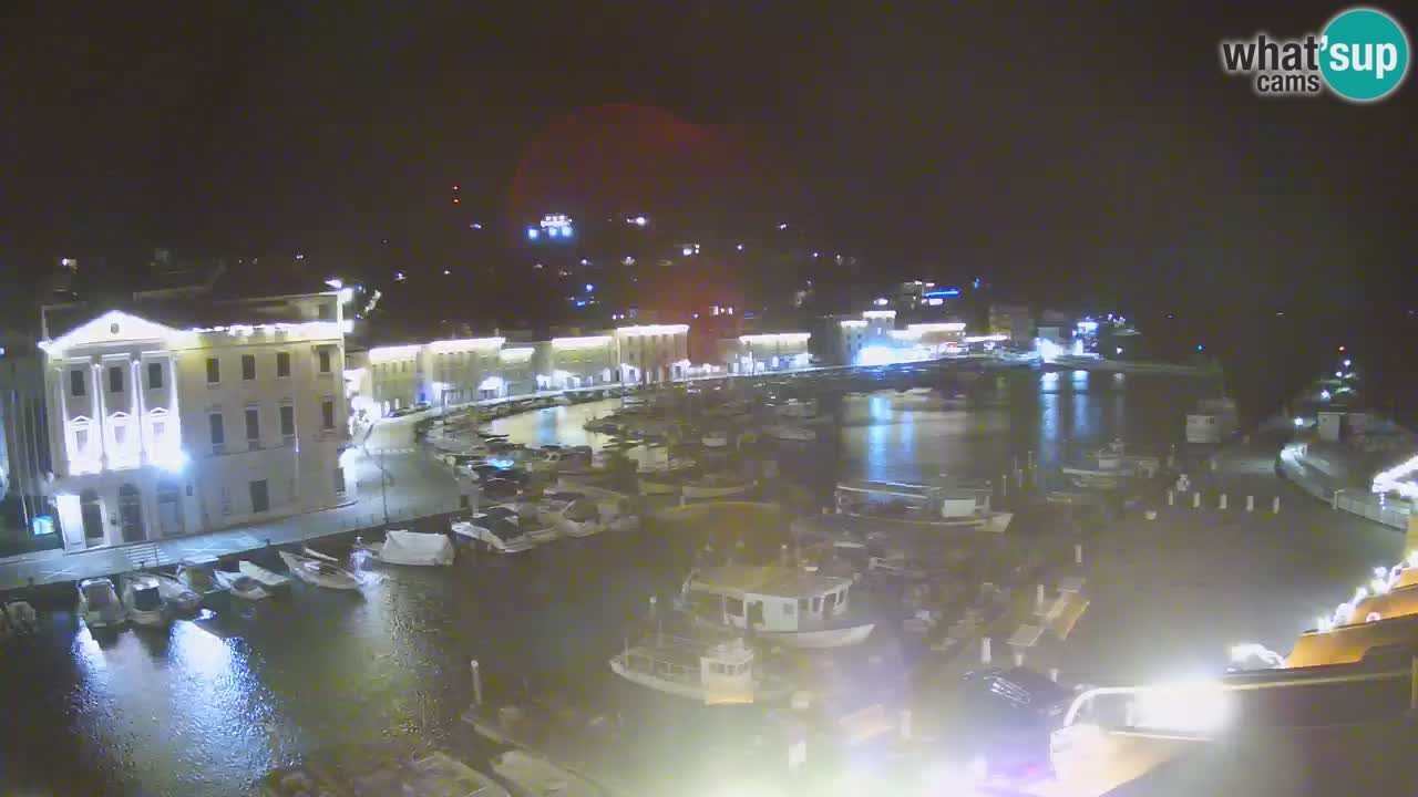 Live webcam da Pirano “Mandrač” – Splendida vista live da Villa Piranesi