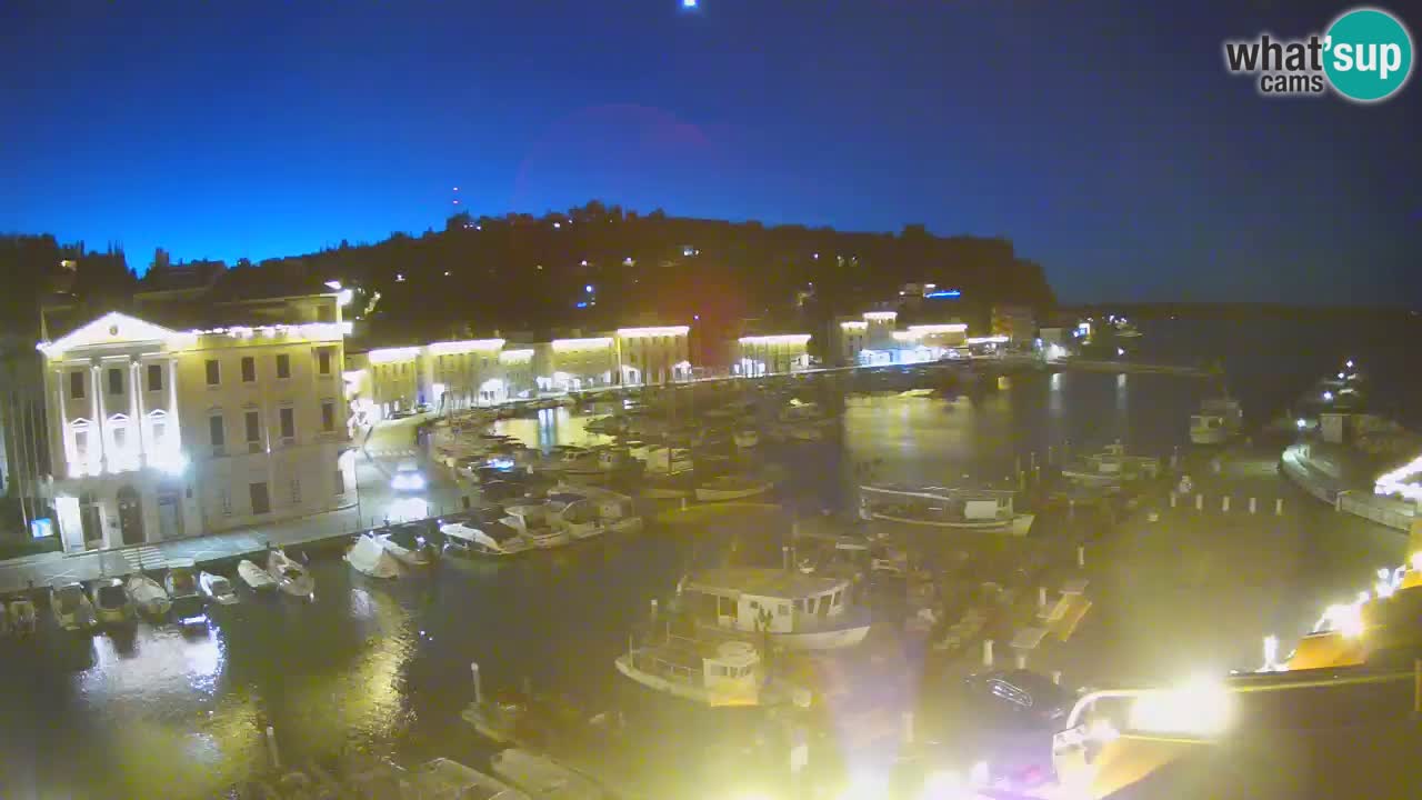 Live webcam from Piran “Mandrač” – Amazing live view from Villa Piranesi