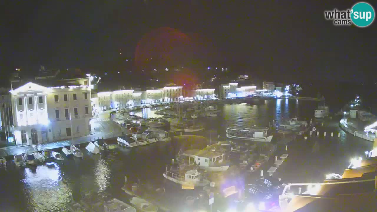 Live webcam from Piran “Mandrač” – Amazing live view from Villa Piranesi