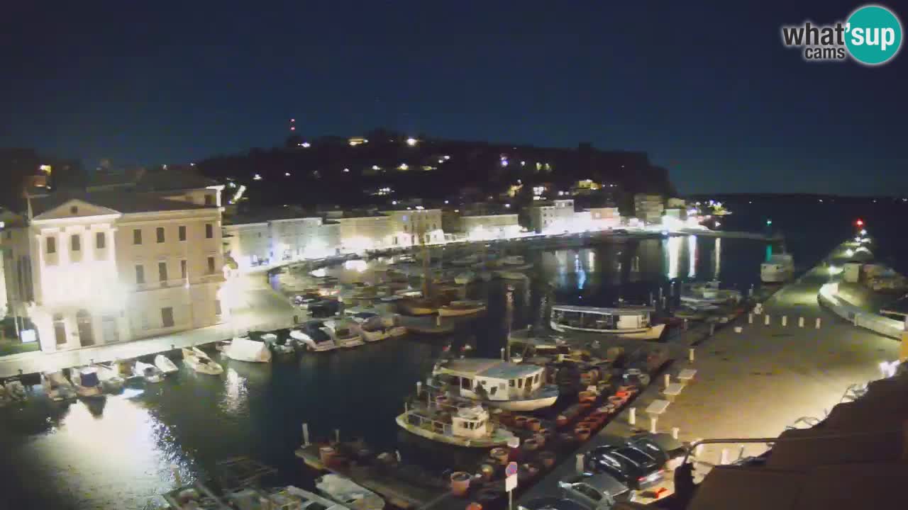 Live webcam from Piran “Mandrač” – Amazing live view from Villa Piranesi