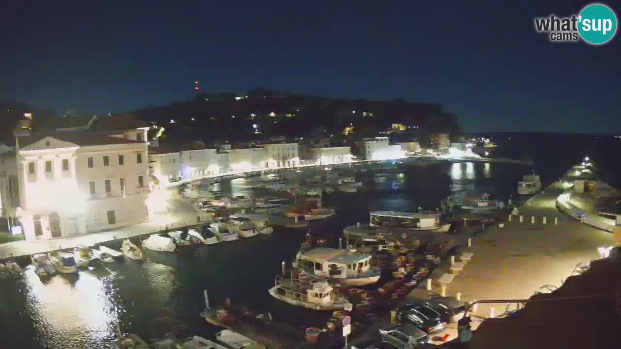 Live webcam from Piran “Mandrač” – Amazing live view from Villa Piranesi