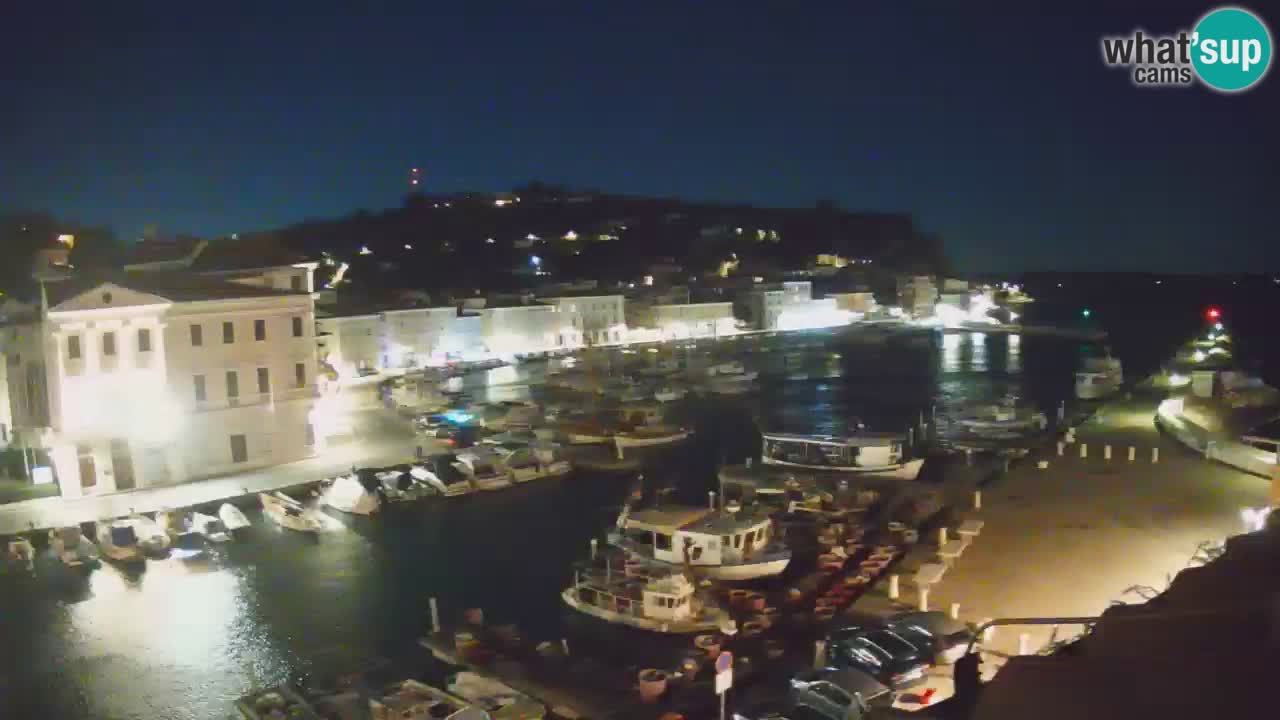 Live webcam from Piran “Mandrač” – Amazing live view from Villa Piranesi