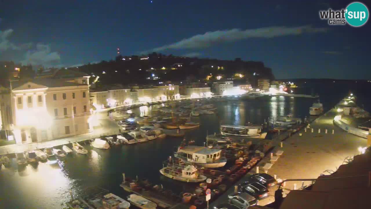 Live webcam from Piran “Mandrač” – Amazing live view from Villa Piranesi