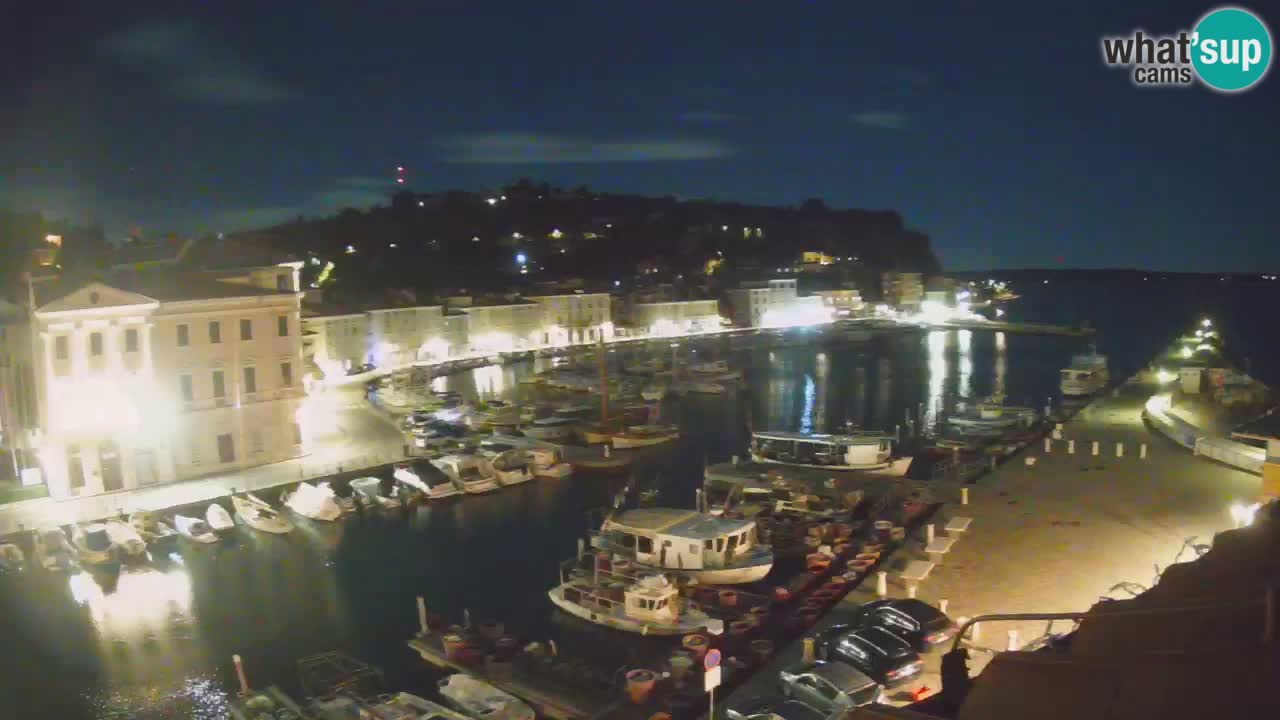 Live webcam from Piran “Mandrač” – Amazing live view from Villa Piranesi