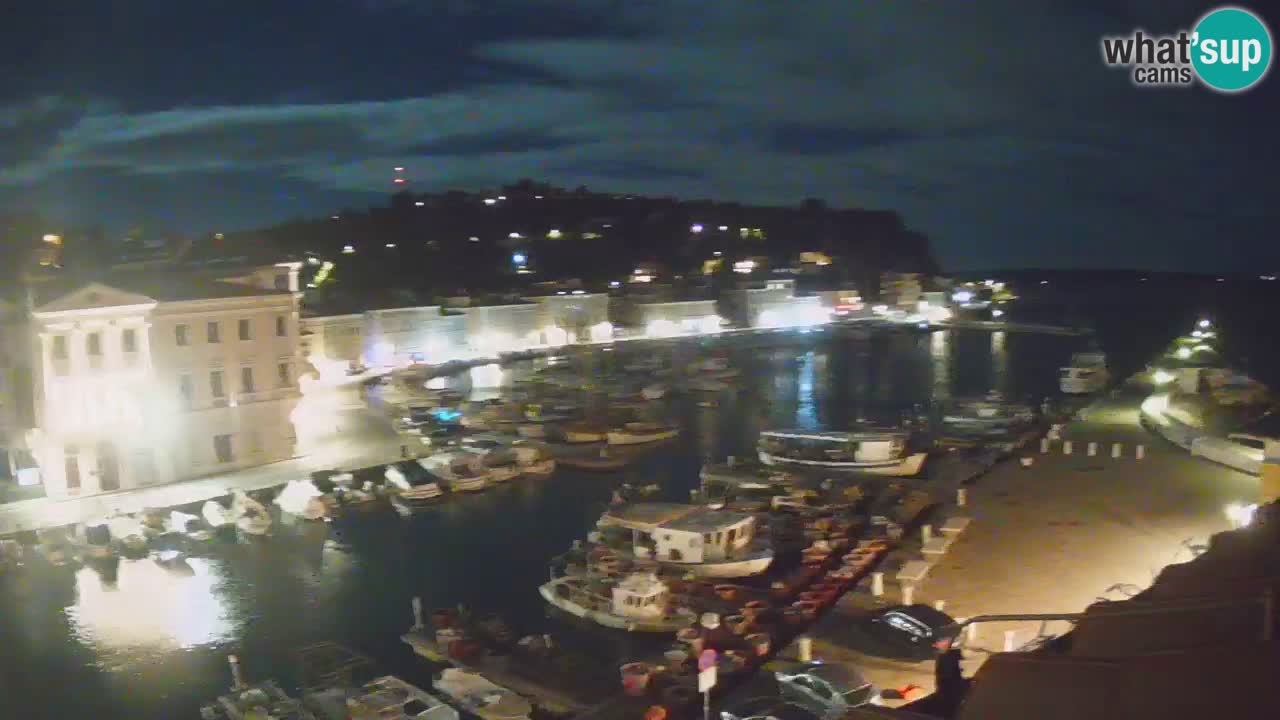 Live webcam from Piran “Mandrač” – Amazing live view from Villa Piranesi