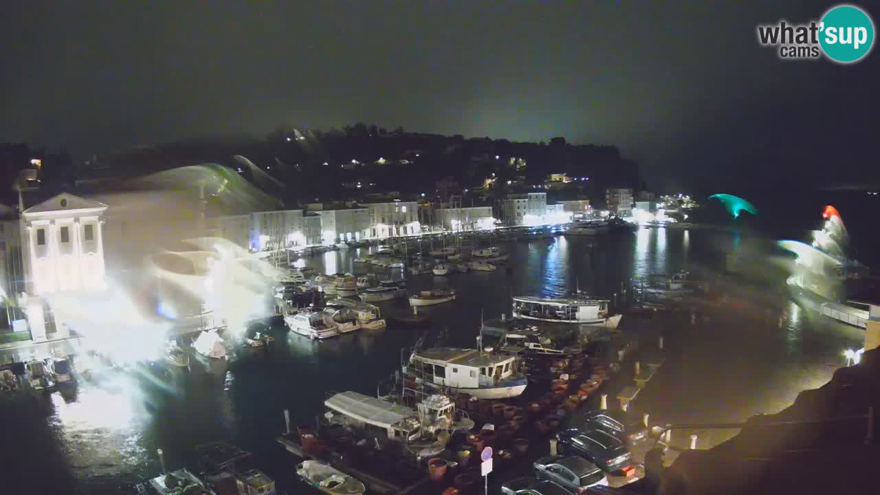 Live webcam from Piran “Mandrač” – Amazing live view from Villa Piranesi