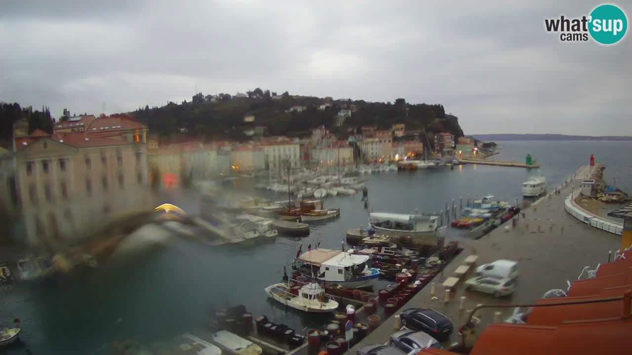 Cámara web en vivo desde Piran “Mandrač” – Increíble vista en vivo desde Villa Piranesi