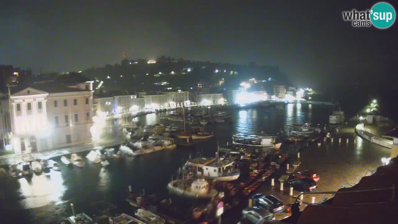 Live webcam from Piran “Mandrač” – Amazing live view from Villa Piranesi