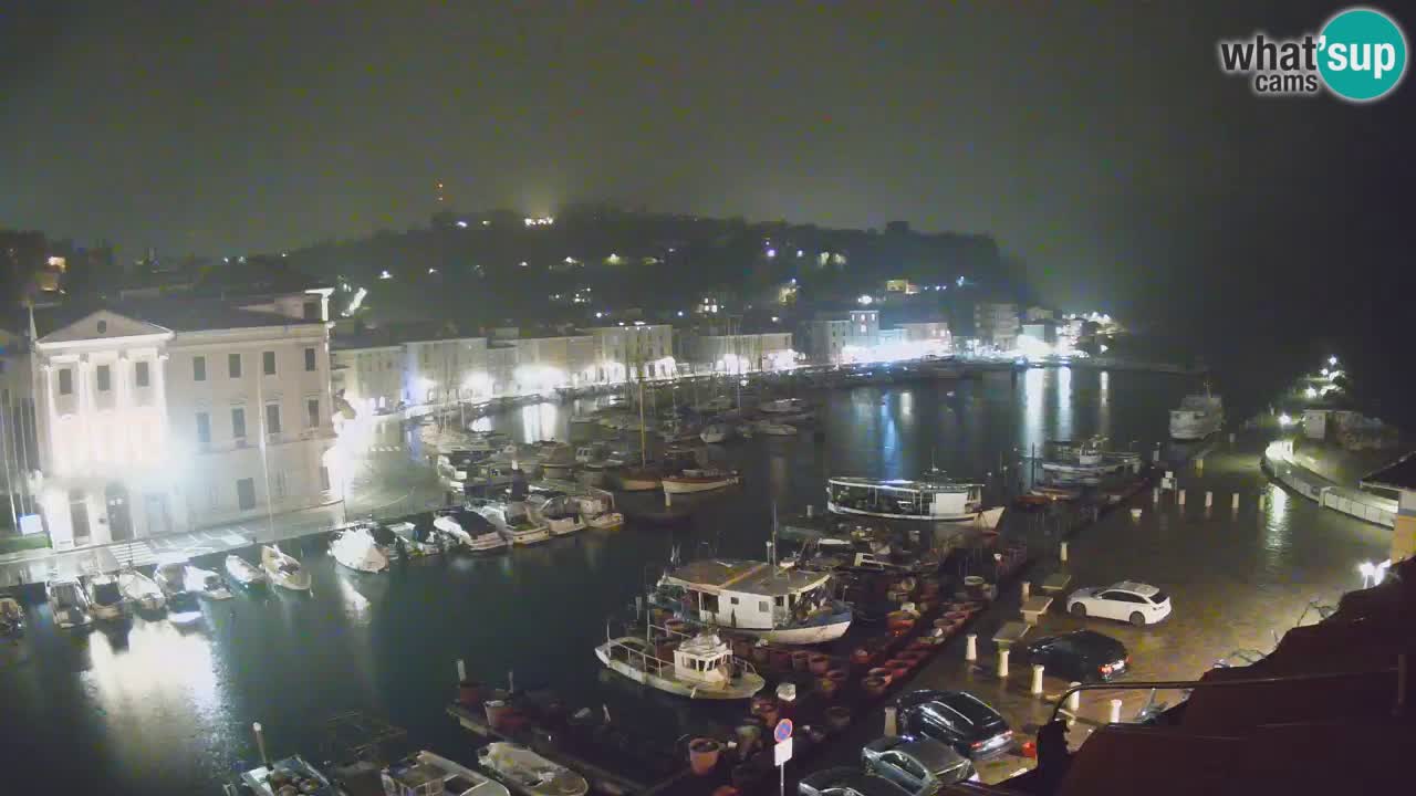 Live webcam from Piran “Mandrač” – Amazing live view from Villa Piranesi