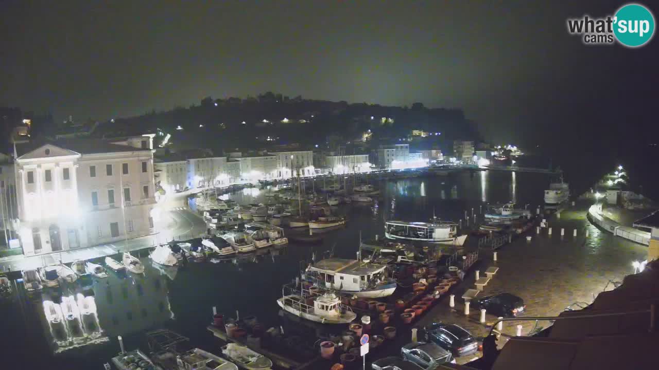 Live-Webcam aus Piran “Mandrač” – Erstaunliche Live-Ansicht von Villa Piranesi