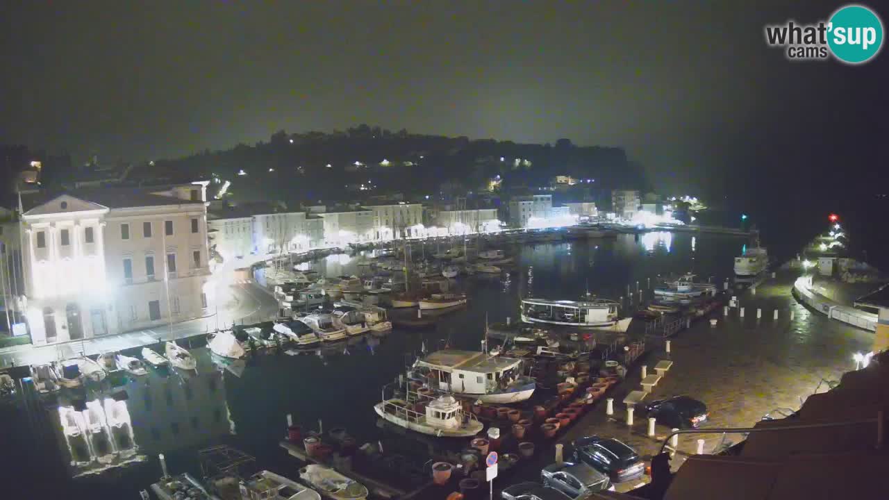 Live-Webcam aus Piran “Mandrač” – Erstaunliche Live-Ansicht von Villa Piranesi