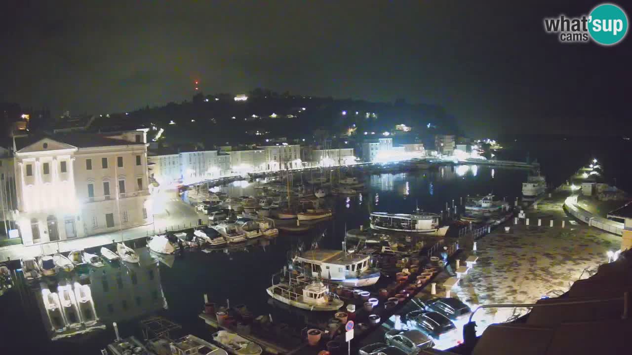 Cámara web en vivo desde Piran “Mandrač” – Increíble vista en vivo desde Villa Piranesi