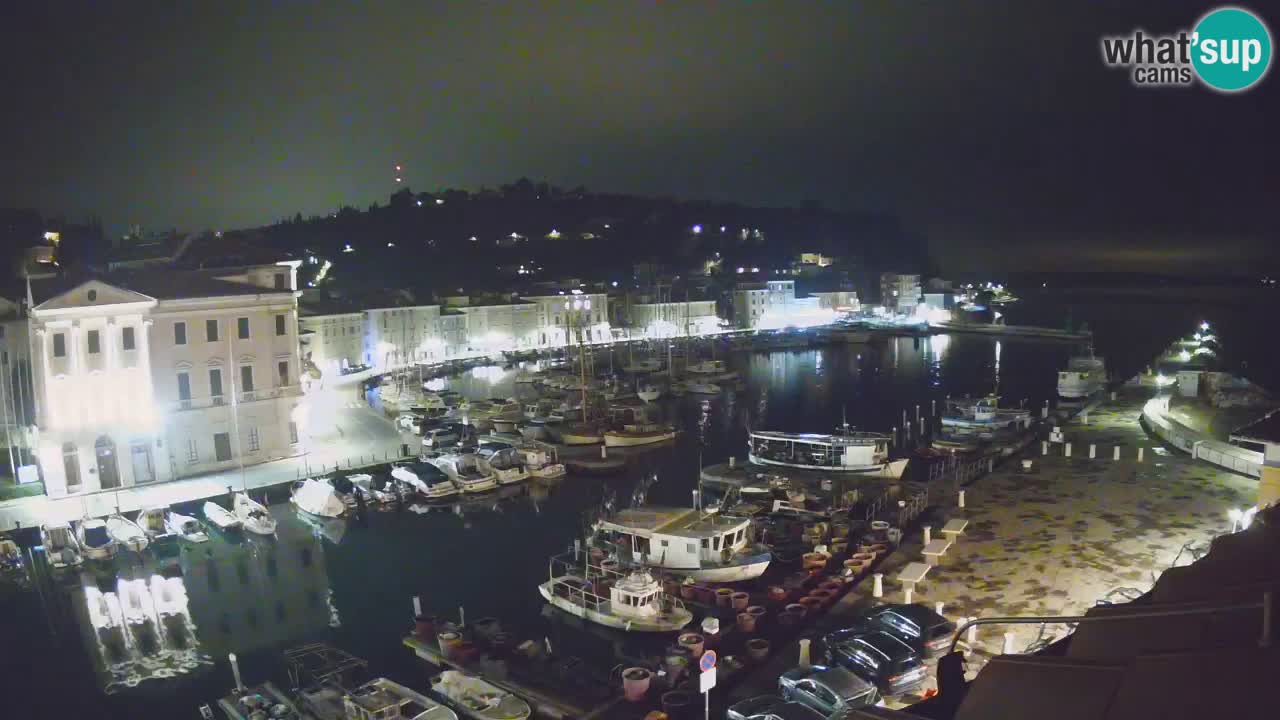 Live webcam from Piran “Mandrač” – Amazing live view from Villa Piranesi