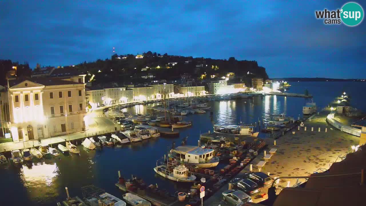 Cámara web en vivo desde Piran “Mandrač” – Increíble vista en vivo desde Villa Piranesi