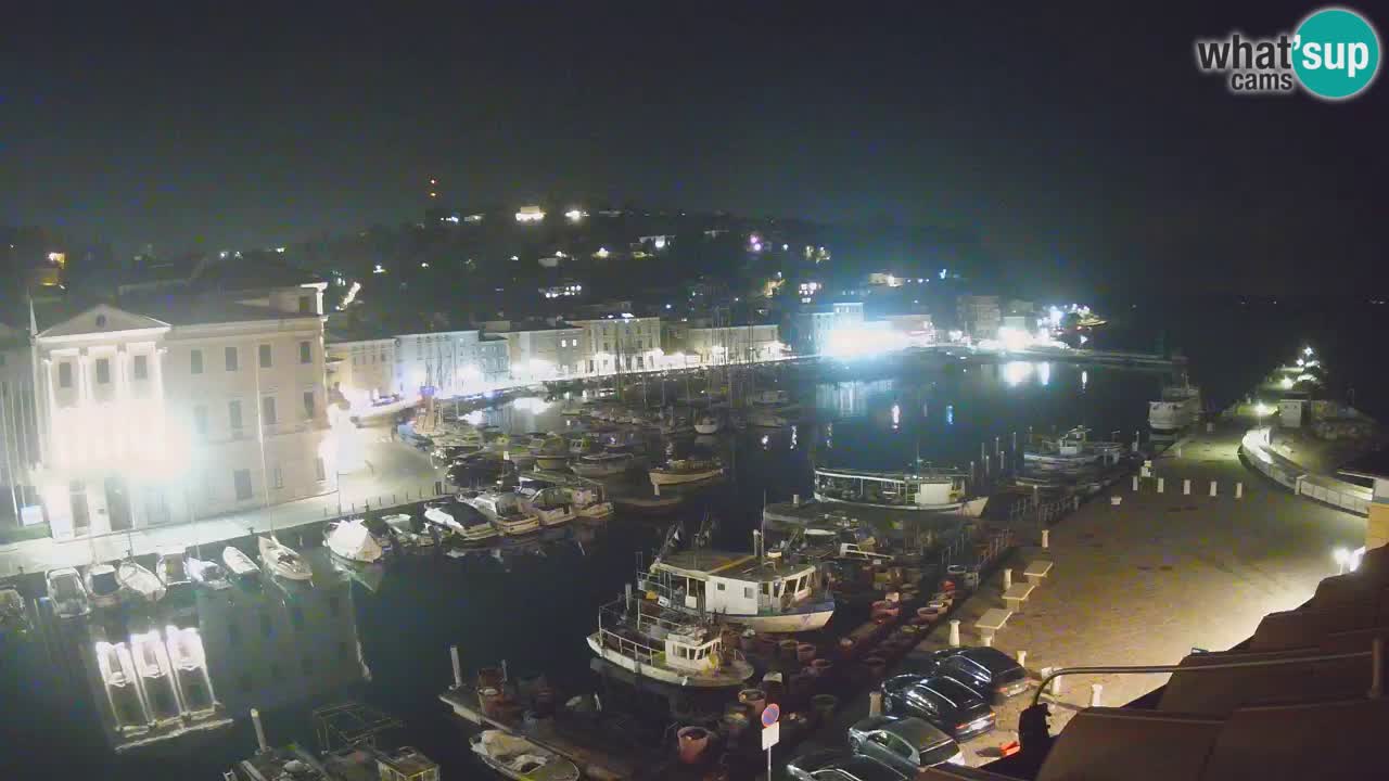 Cámara web en vivo desde Piran “Mandrač” – Increíble vista en vivo desde Villa Piranesi