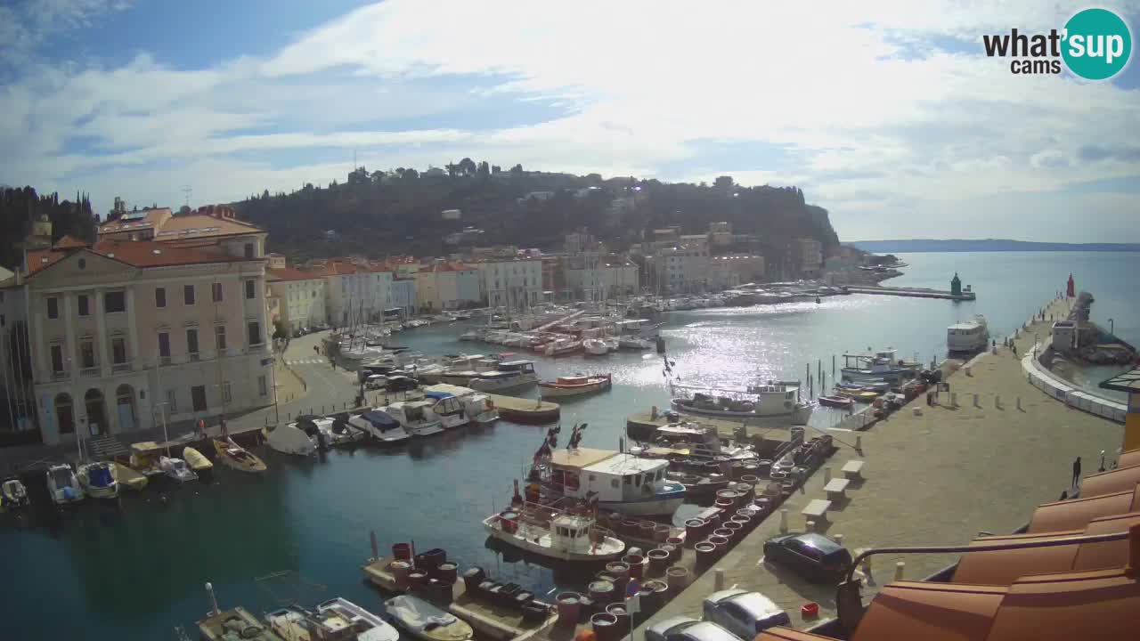 Cámara web en vivo desde Piran “Mandrač” – Increíble vista en vivo desde Villa Piranesi