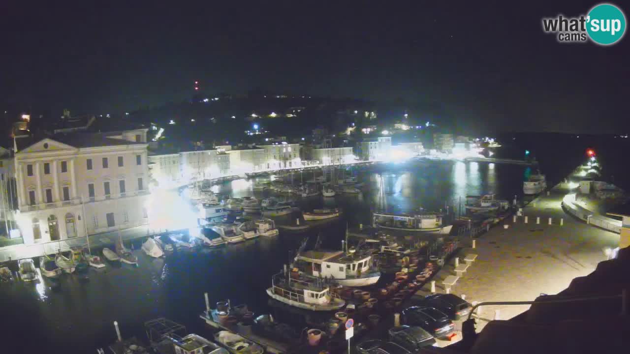 Live webcam from Piran “Mandrač” – Amazing live view from Villa Piranesi