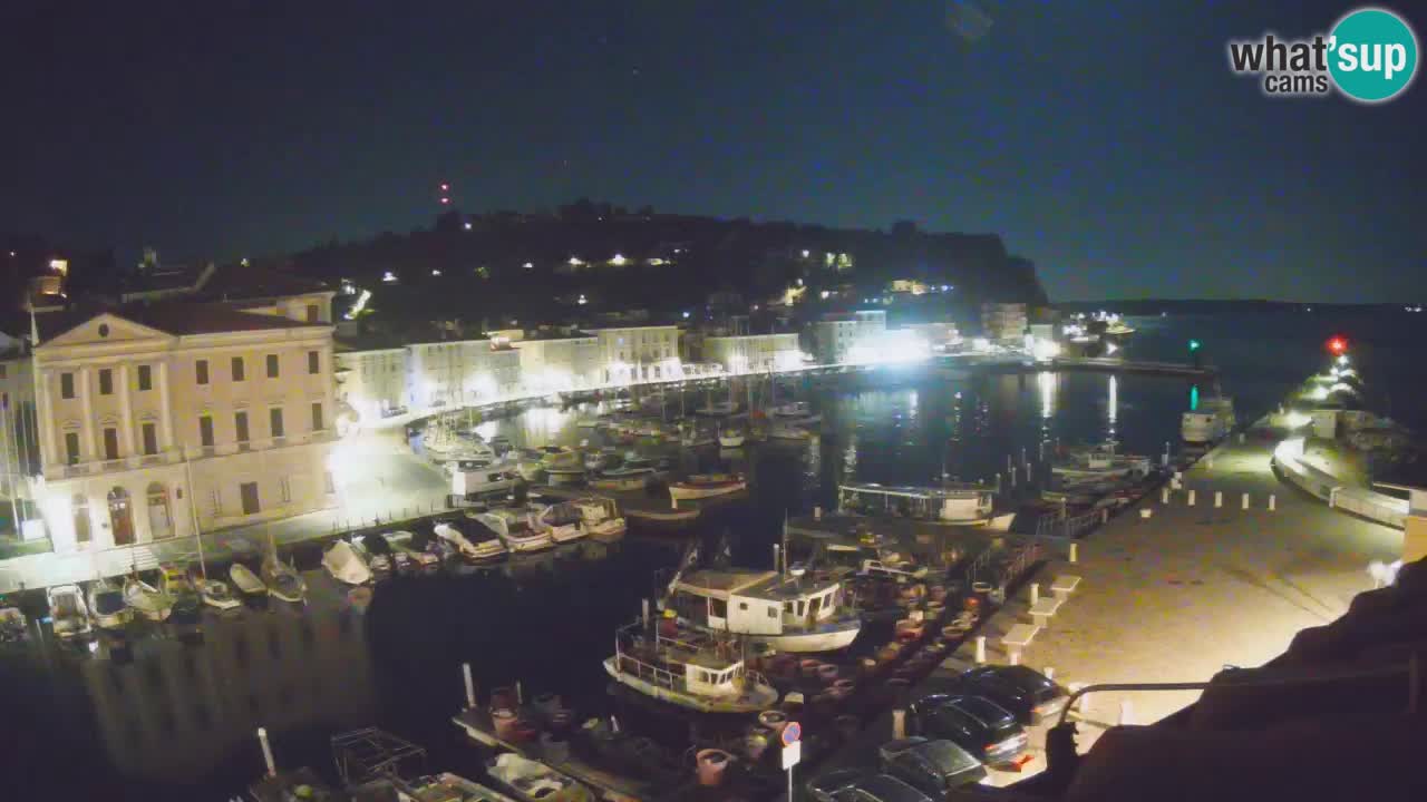 Live webcam from Piran “Mandrač” – Amazing live view from Villa Piranesi