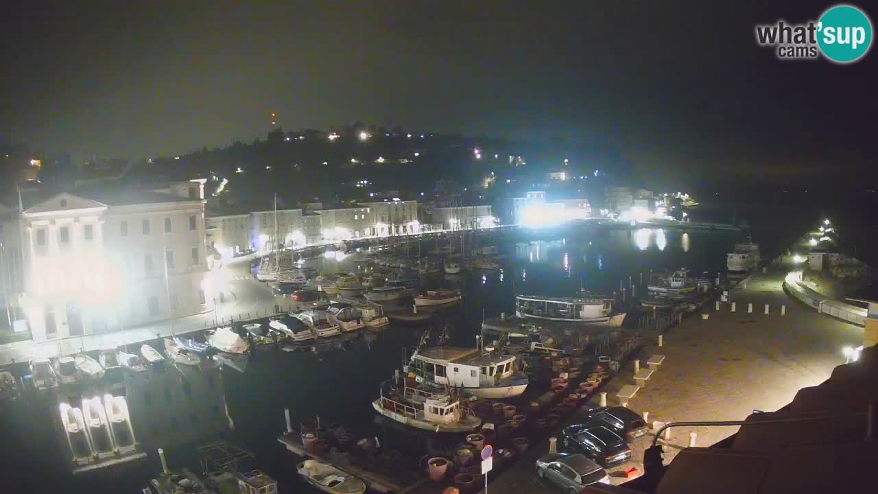 Live webcam from Piran “Mandrač” – Amazing live view from Villa Piranesi