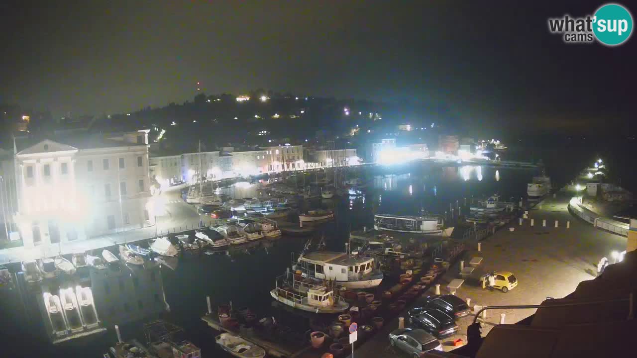 Live webcam from Piran “Mandrač” – Amazing live view from Villa Piranesi