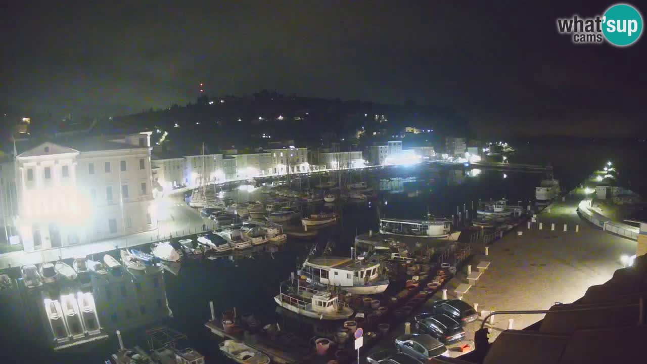 Live webcam from Piran “Mandrač” – Amazing live view from Villa Piranesi