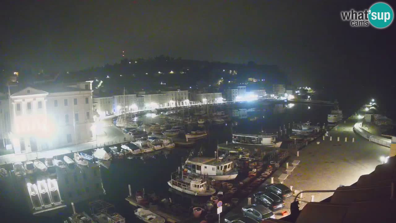 Live-Webcam aus Piran “Mandrač” – Erstaunliche Live-Ansicht von Villa Piranesi