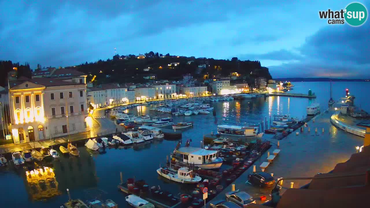 Cámara web en vivo desde Piran “Mandrač” – Increíble vista en vivo desde Villa Piranesi