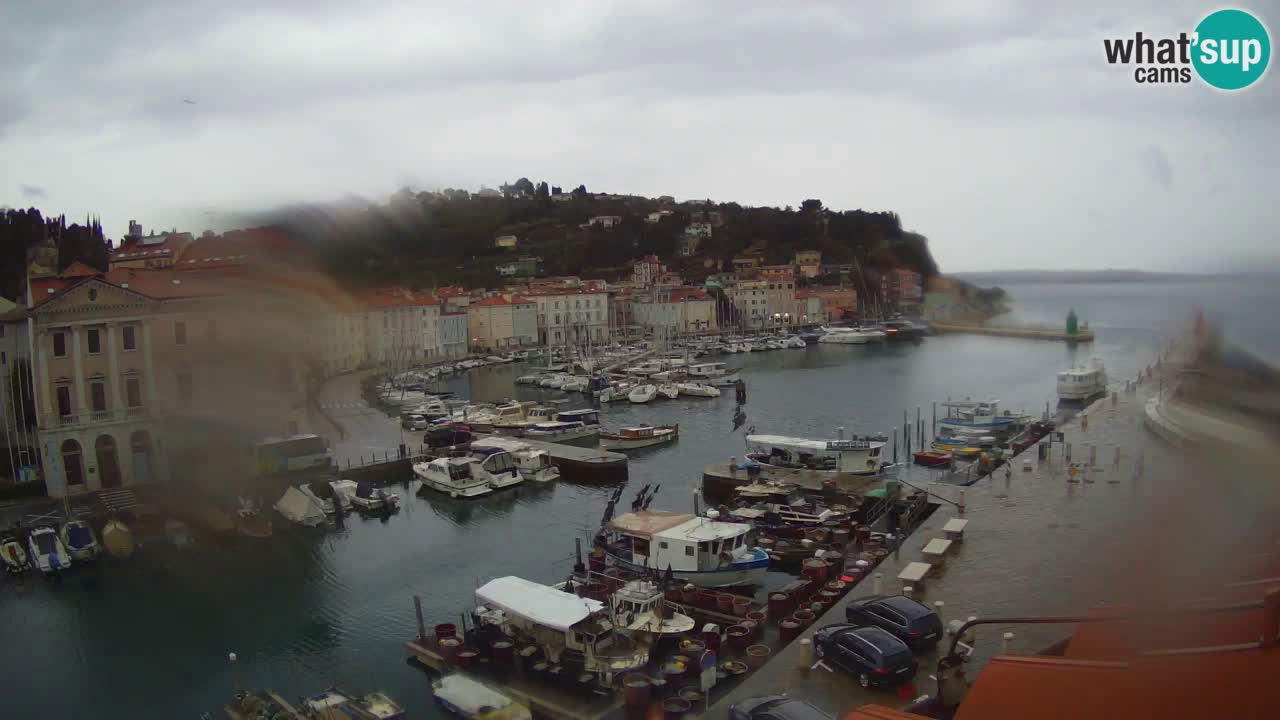 Cámara web en vivo desde Piran “Mandrač” – Increíble vista en vivo desde Villa Piranesi