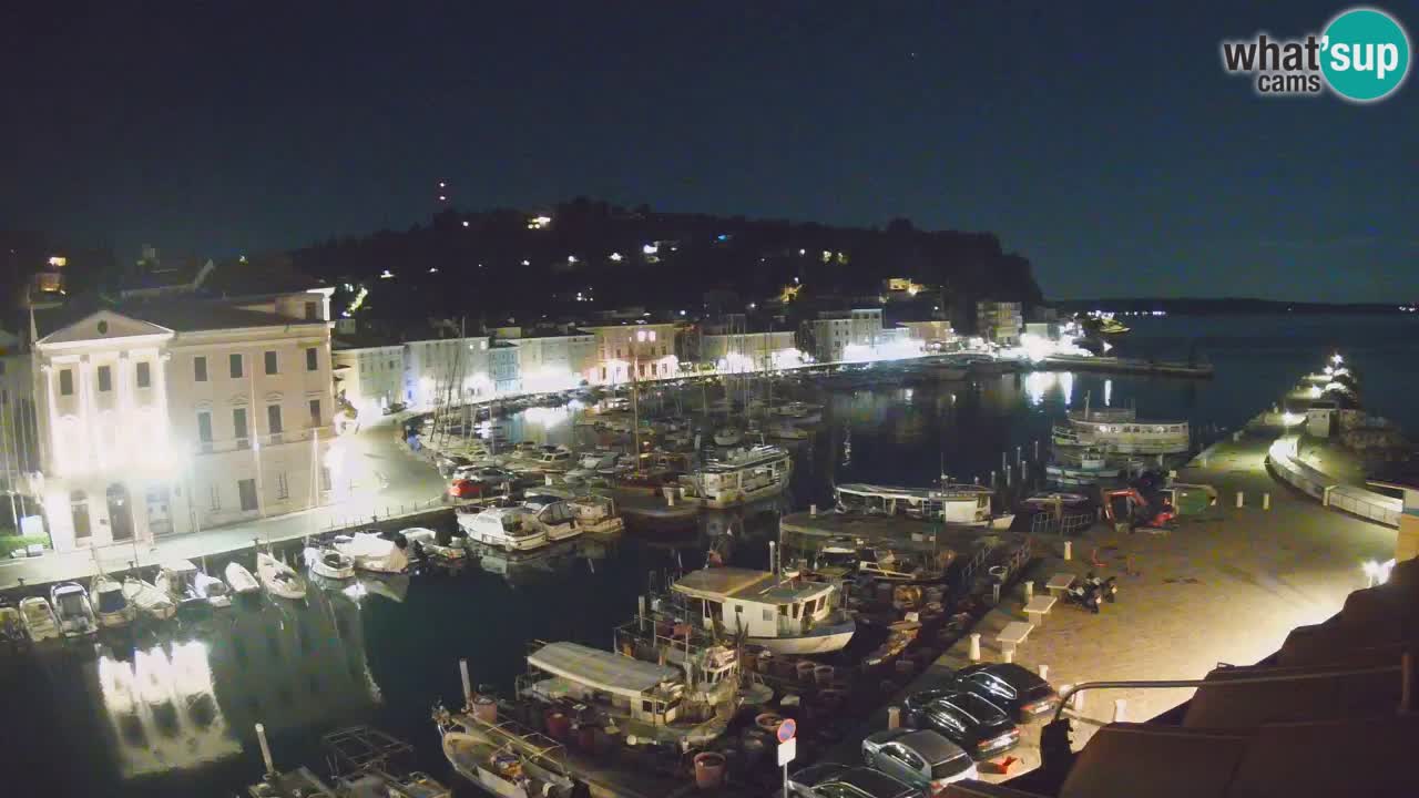Cámara web en vivo desde Piran “Mandrač” – Increíble vista en vivo desde Villa Piranesi