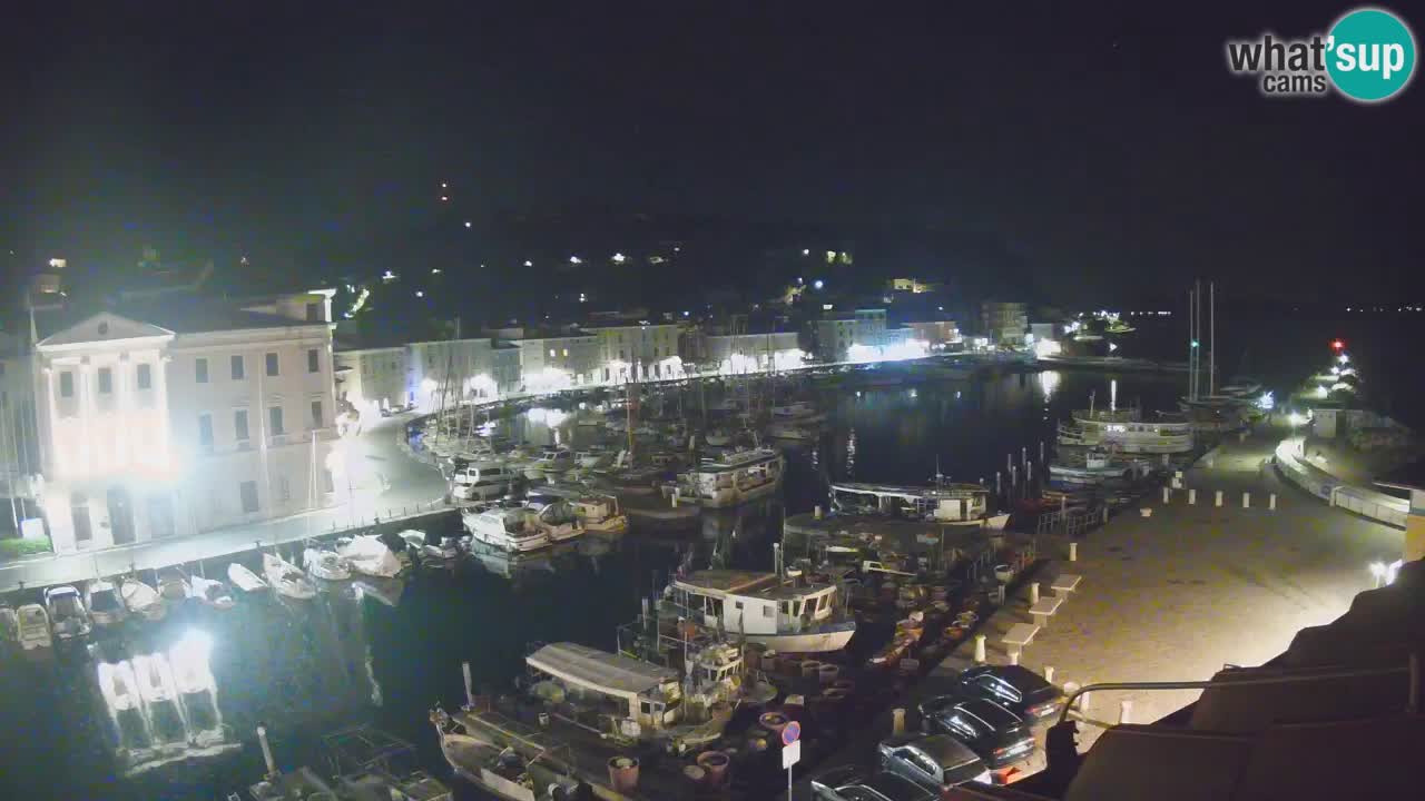 Live webcam from Piran “Mandrač” – Amazing live view from Villa Piranesi