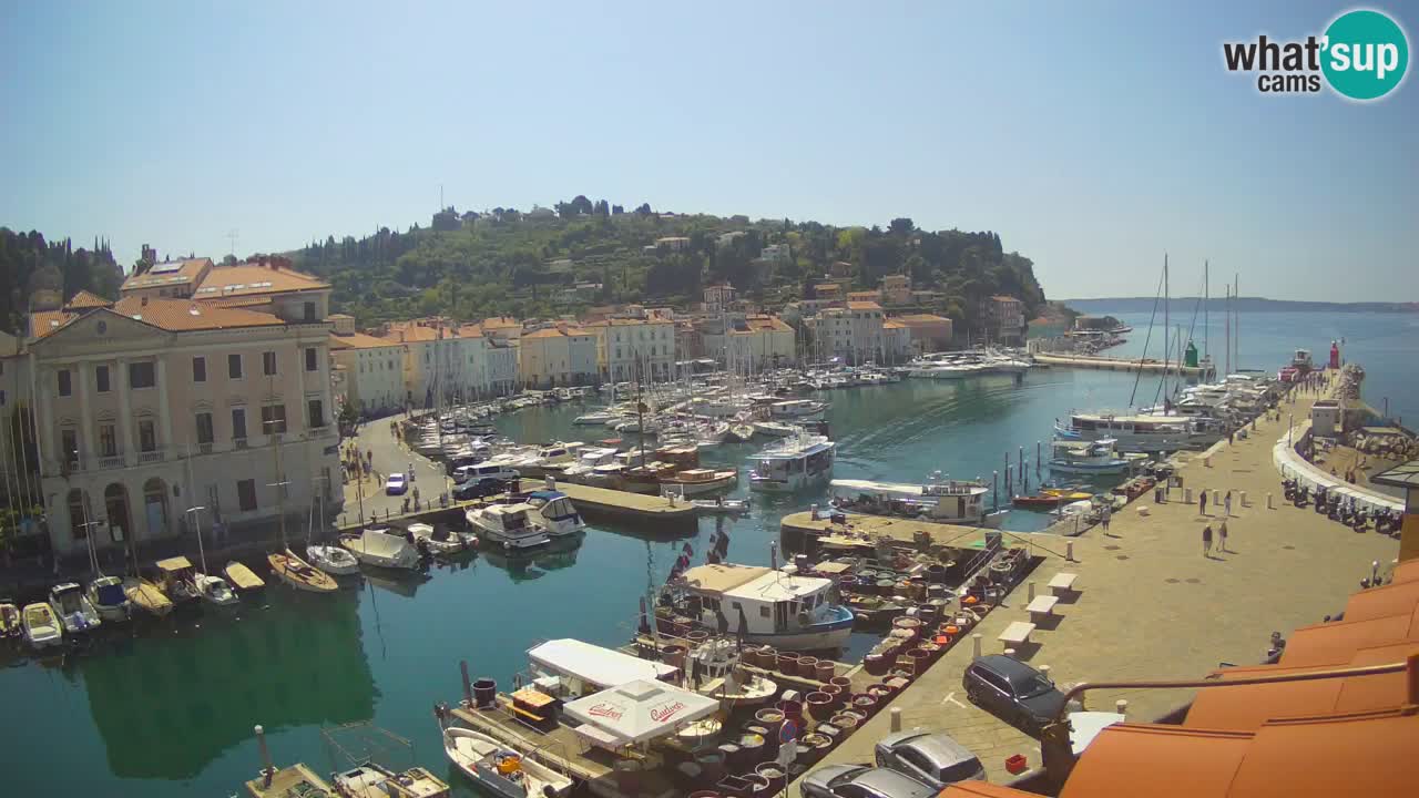 Cámara web en vivo desde Piran “Mandrač” – Increíble vista en vivo desde Villa Piranesi