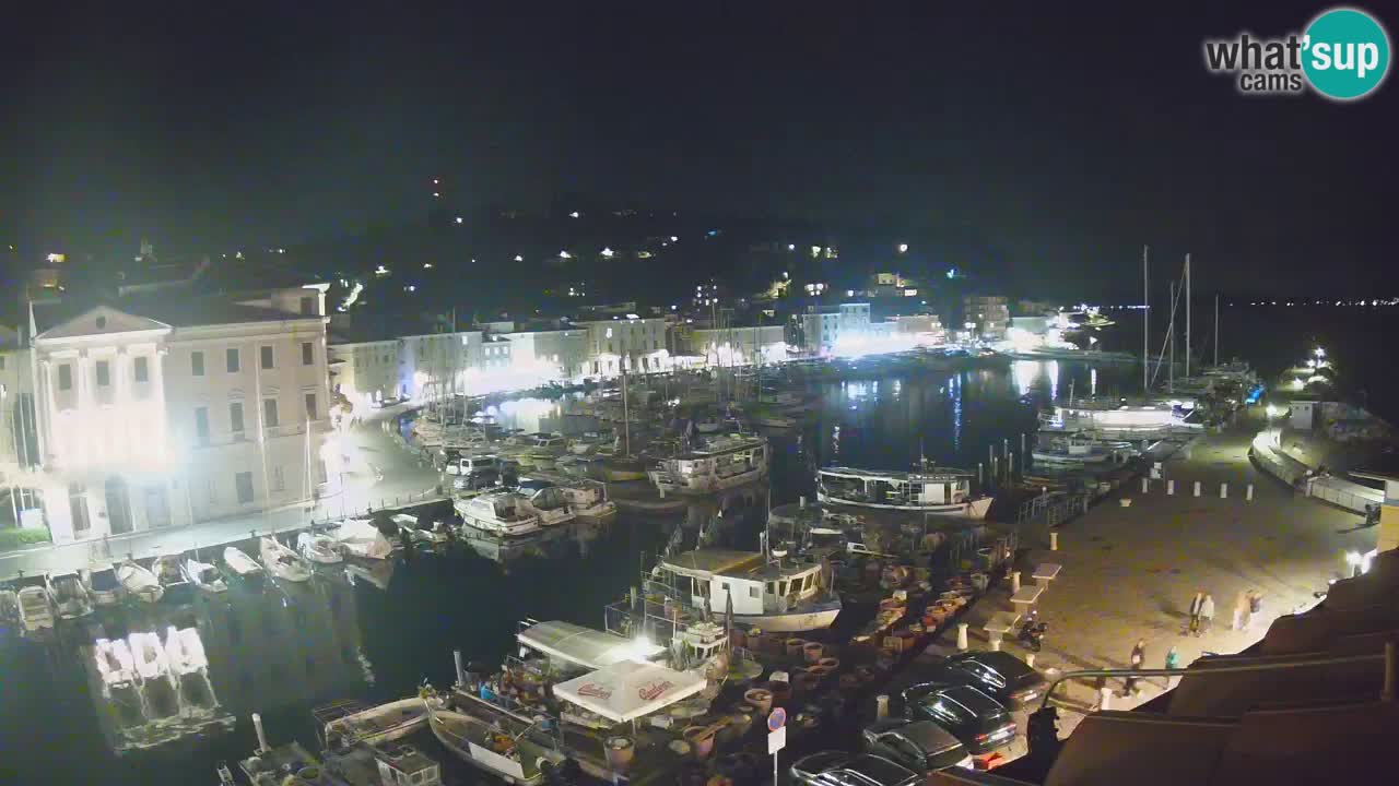 Live-Webcam aus Piran “Mandrač” – Erstaunliche Live-Ansicht von Villa Piranesi