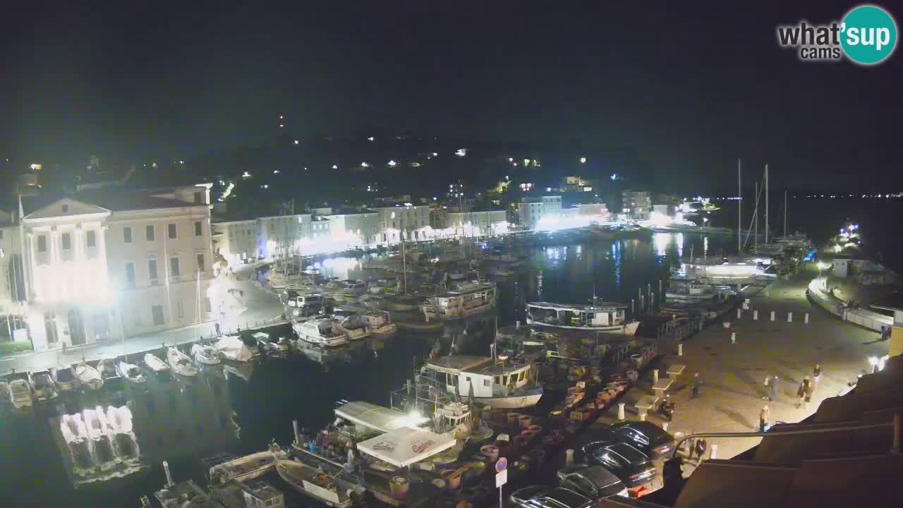 Live-Webcam aus Piran “Mandrač” – Erstaunliche Live-Ansicht von Villa Piranesi
