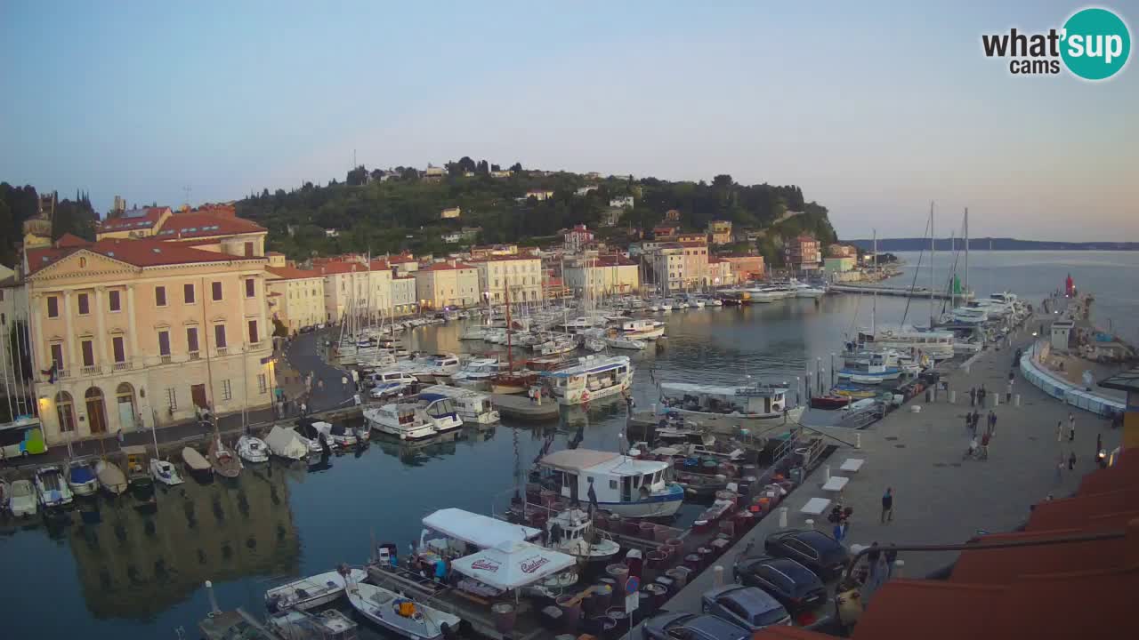 Cámara web en vivo desde Piran “Mandrač” – Increíble vista en vivo desde Villa Piranesi