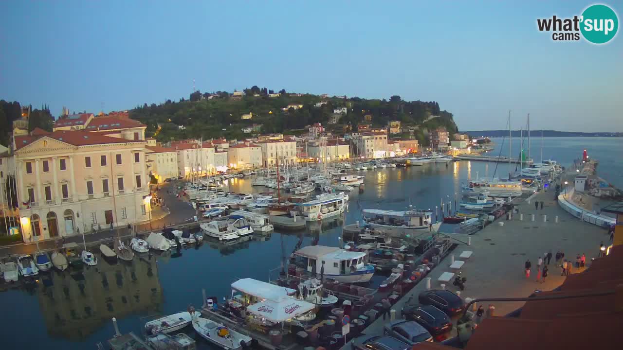 Cámara web en vivo desde Piran “Mandrač” – Increíble vista en vivo desde Villa Piranesi