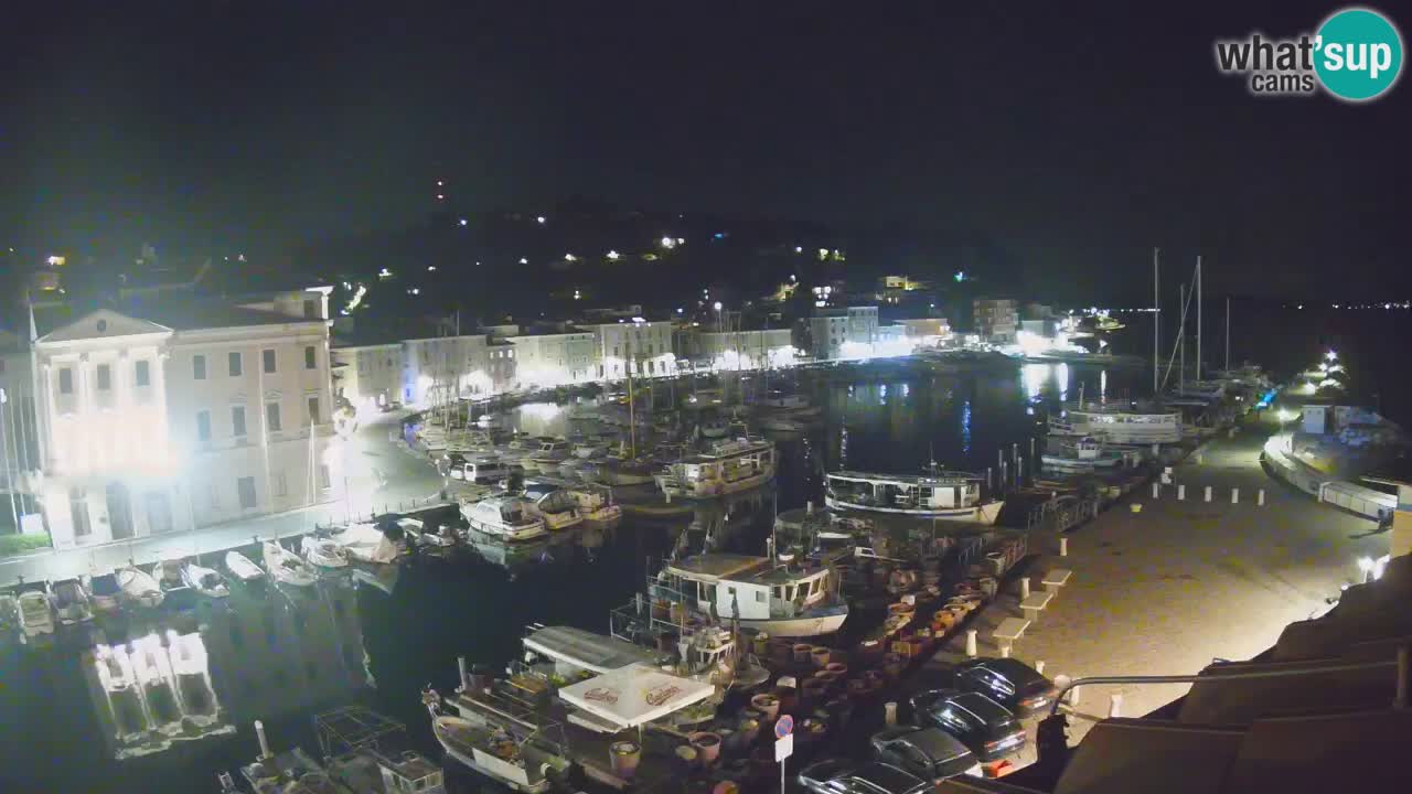 Cámara web en vivo desde Piran “Mandrač” – Increíble vista en vivo desde Villa Piranesi