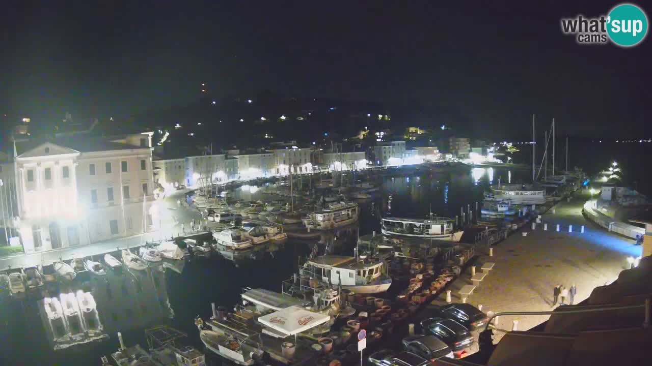 Cámara web en vivo desde Piran “Mandrač” – Increíble vista en vivo desde Villa Piranesi