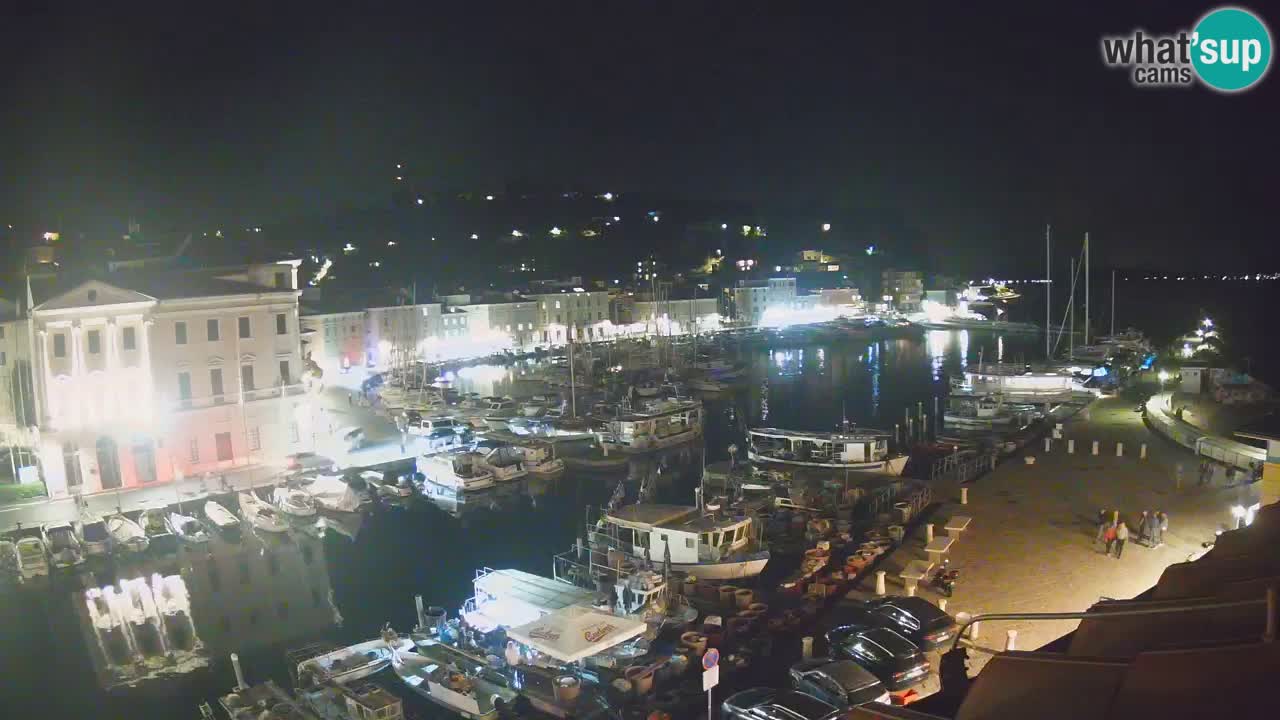 Live-Webcam aus Piran “Mandrač” – Erstaunliche Live-Ansicht von Villa Piranesi