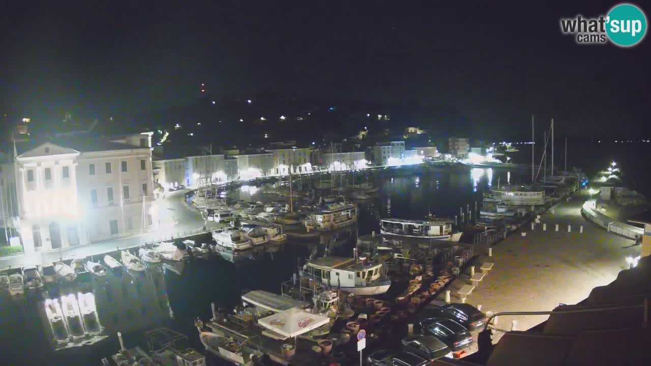 Live-Webcam aus Piran “Mandrač” – Erstaunliche Live-Ansicht von Villa Piranesi
