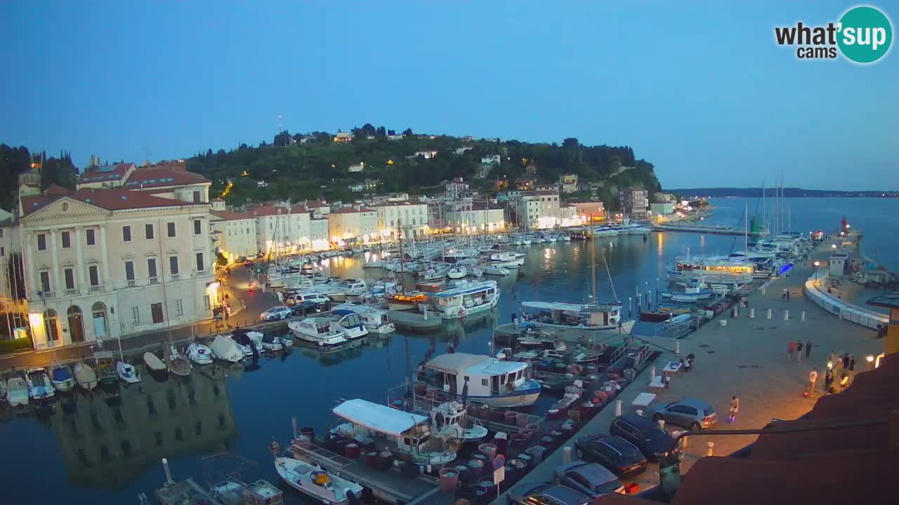 Cámara web en vivo desde Piran “Mandrač” – Increíble vista en vivo desde Villa Piranesi